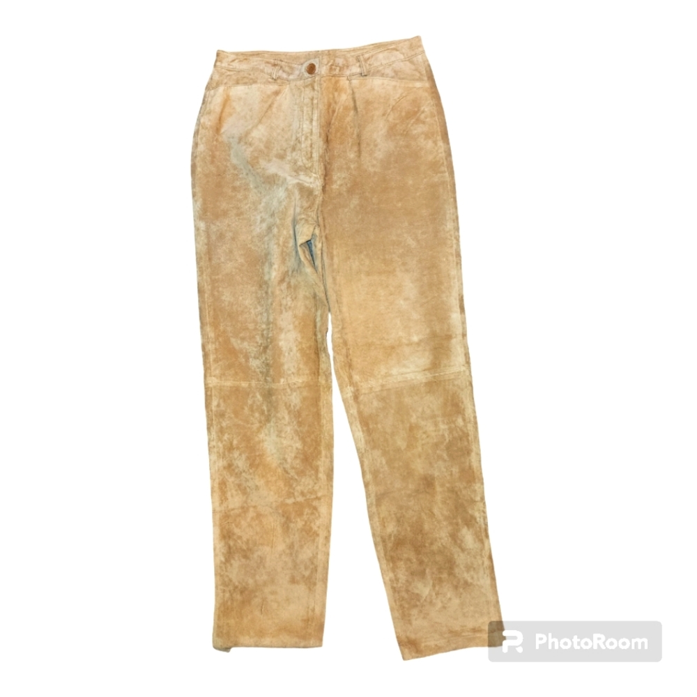 Vintage Suede Leather Pants